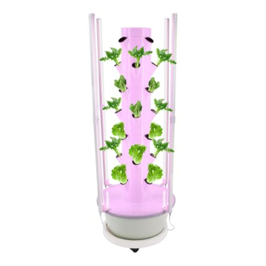 Grow Light Led - Hydroponic growing tower for indoor/outdoor garden