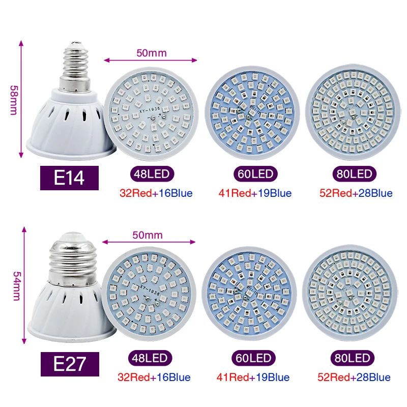 Phyto Lamp Full Spectrum LED G - Plant Grow Light Full Spectrum 评论和价格