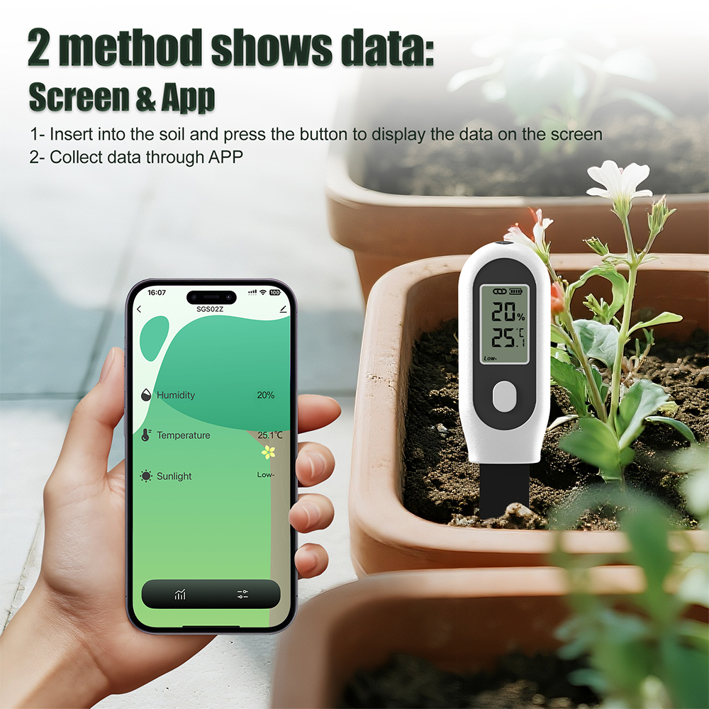 3 in 1 Soil Tester Zigbee Smar - Smart Pot 评论和价格
