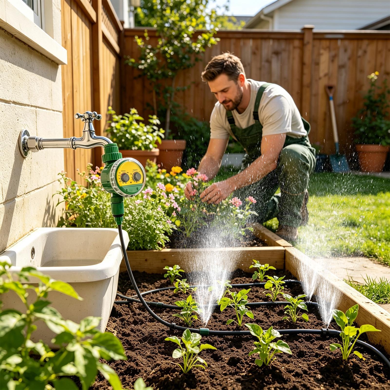 Sprinkler Timer For Garden Hos - Automatic Watering 评论和价格