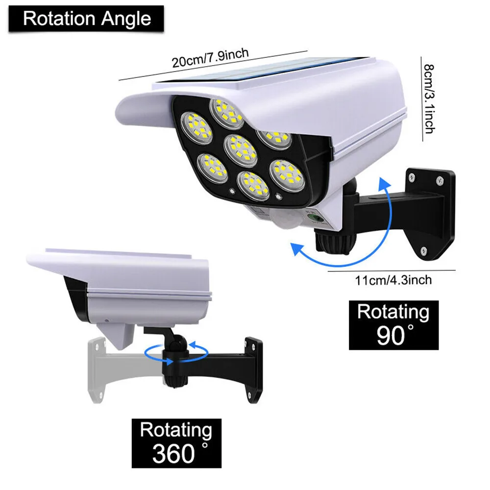 Outdoor Solar Light Motion Sen - Garden Camera 评论和价格