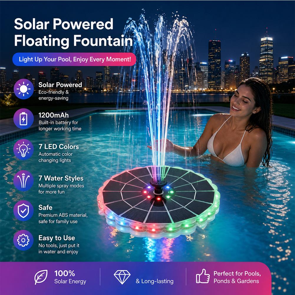 3.5W Outdoor Solar Fountain Pu - Indoor Garden Kit 评论和价格