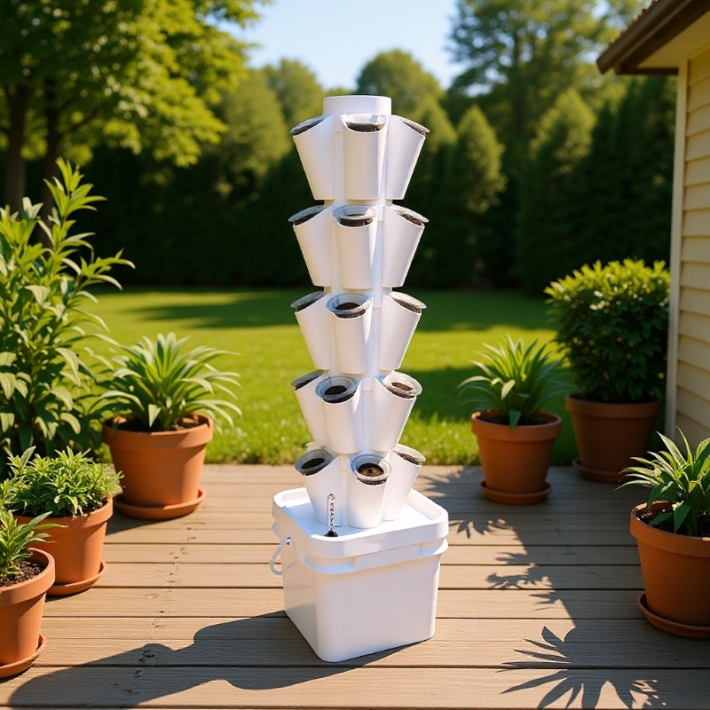 8L Desktop Hydroponic Tower So - Hydroponic Tower 评论和价格