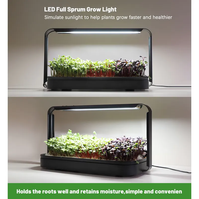 Hydroponic Tray Indoor Microgr - Smart Garden System 评论和价格