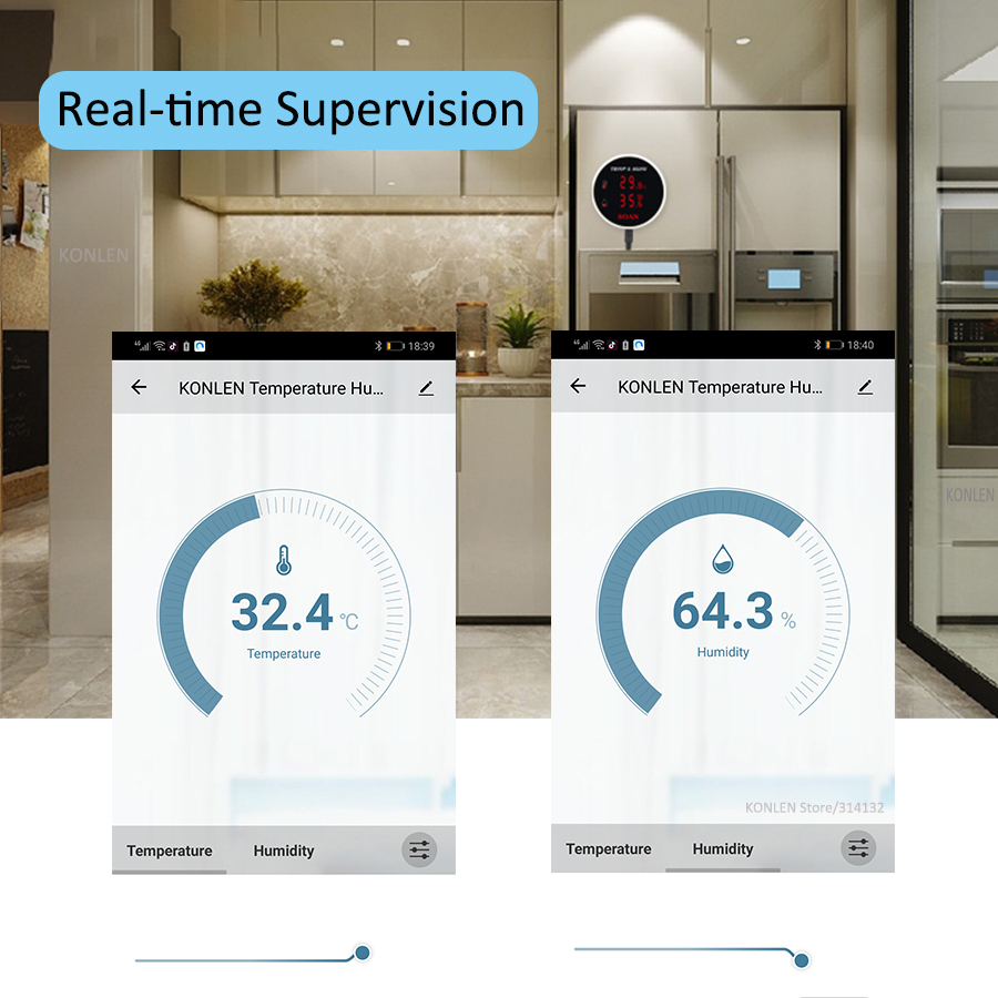 Tuya WIFI Temperature Humidity - Plant Monitor 评论和价格