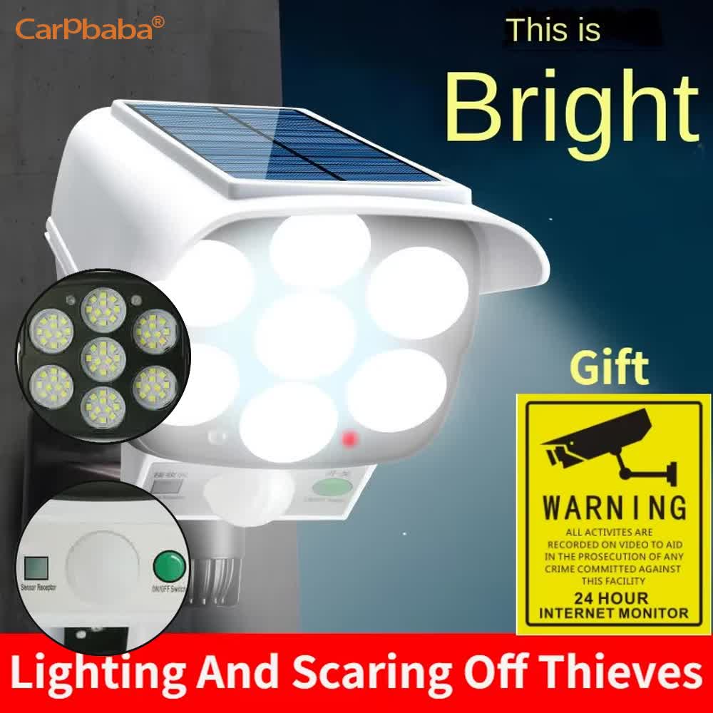 Outdoor Solar Light Motion Sen - Garden Camera 评论和价格